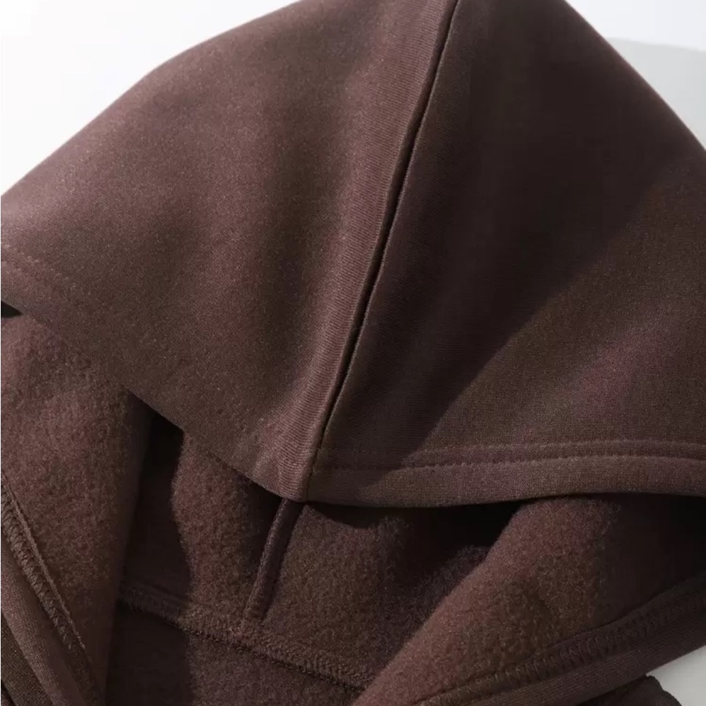 SHEIN Chocolate Brown hoodie - Picture 3 of 4